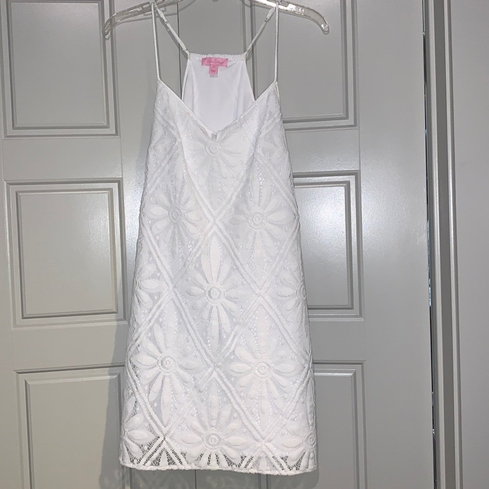 Lilly Pulitzer white summer dress